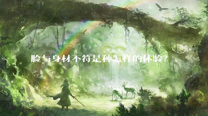 脸与身材不符是种怎样的体验？